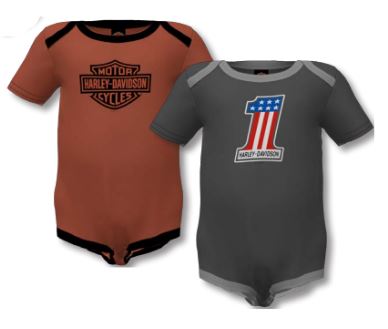 Harley Davidson Boys 2 pieces Bodysuit 1