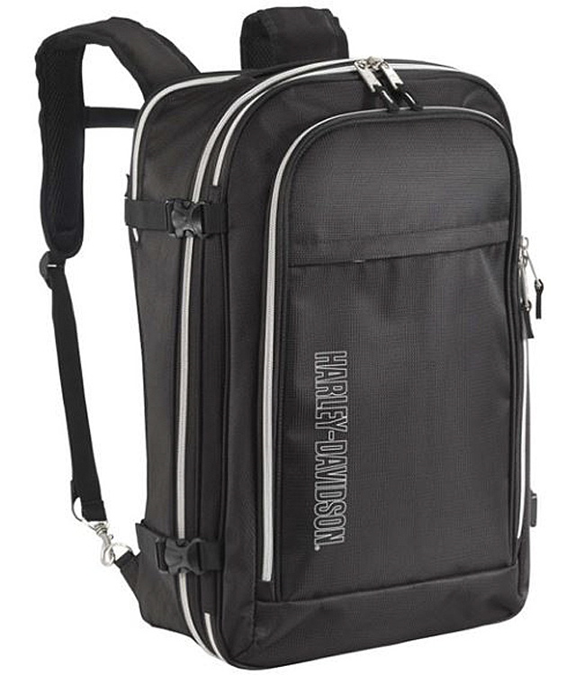Harley-Davidson® Silverado Carry-On Backpack | Hide-Away Straps