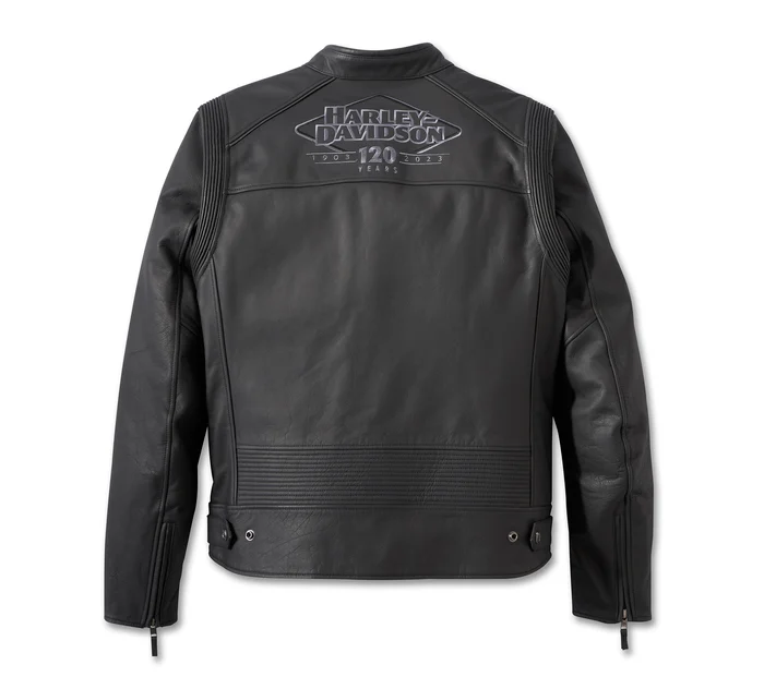 Harley-Davidson® 120th Anniversary Revelry Leather Jacket