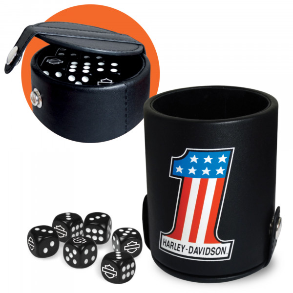 Harley-Davidson® Dice Cup Set