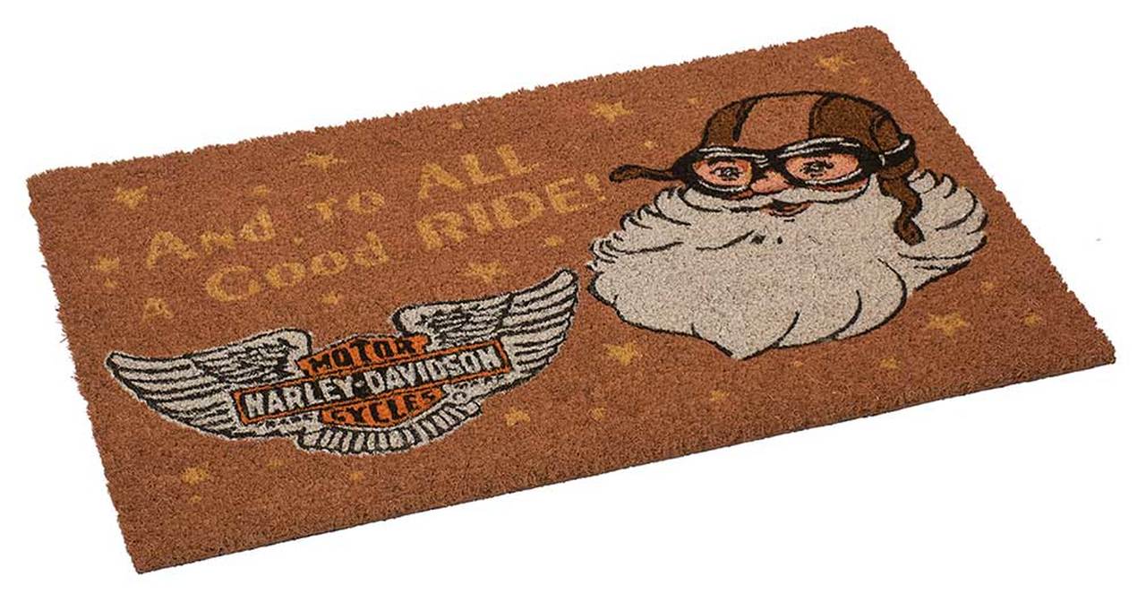 Harley-Davidson® Biker Santa Entry Mat