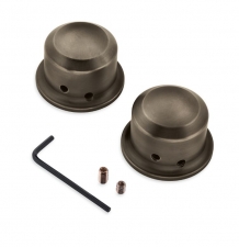 Harley-Davidson front axle nut covers