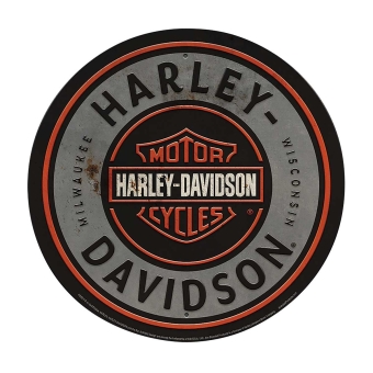 Harley-Davidson tin sign