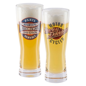 Harley-Davidson glazen
