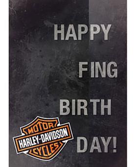 Harley-Davidson wenskaart