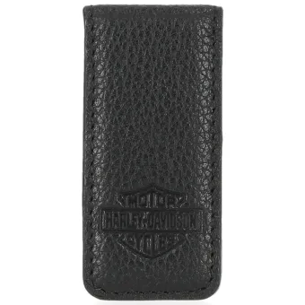Harley-Davidson® B&S Leather Money Clip