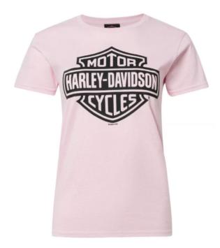 Harley-Davidson® Pink B&S Tee Woman