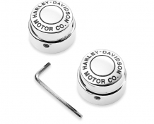 Harley-Davidson front axle nut covers