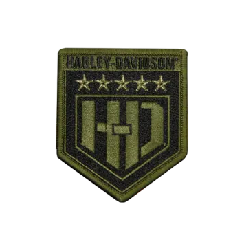 Harley-Davidson® Embleem Green Shield