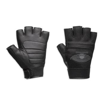 Harley-Davidson® Winged Skull Fingerless Gloves