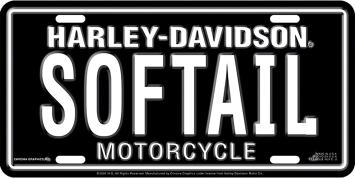 Harley- Davidson® Softail Stamped Tag