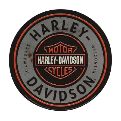 Harley-Davidson tin sign