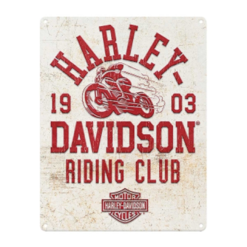 Harley-Davidson tin sign