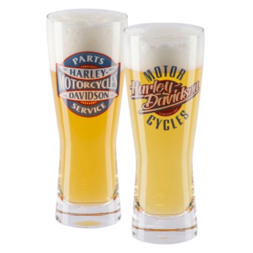 Harley-Davidson glazen