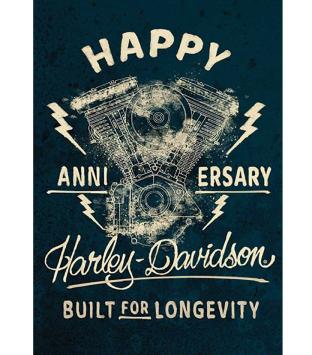 Harley-Davidson wenskaart