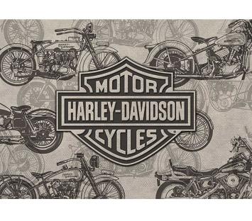 Harley-Davidson wenskaart