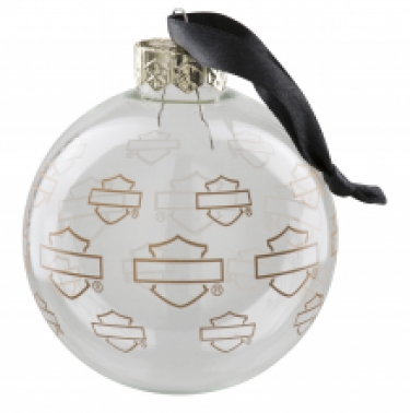 Repeat Silhouette B&S Ball Ornament