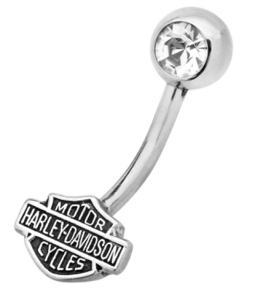 Harley-Davidson navelpiercing