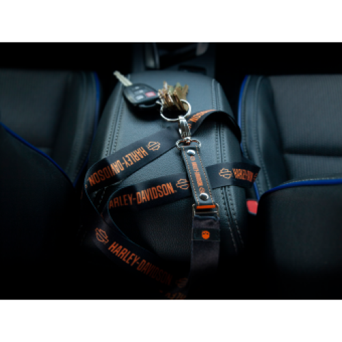 Harley-Davidson® Keycord Bar & Shield Black