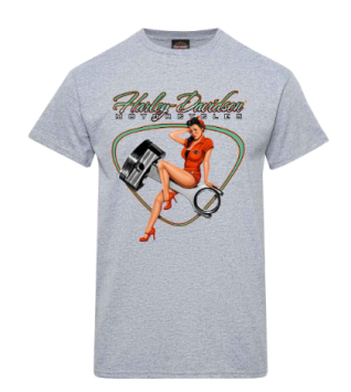 Harley-Davidson® Piston Pinup T-Shirt